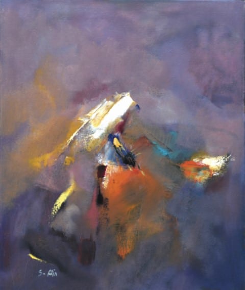 De schilder Sulaiman Ali