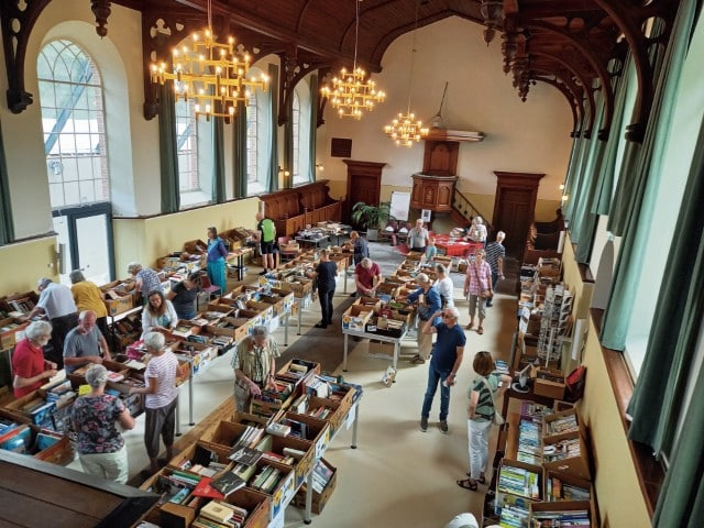 Boekenmarkt in De Antonius – Rekken