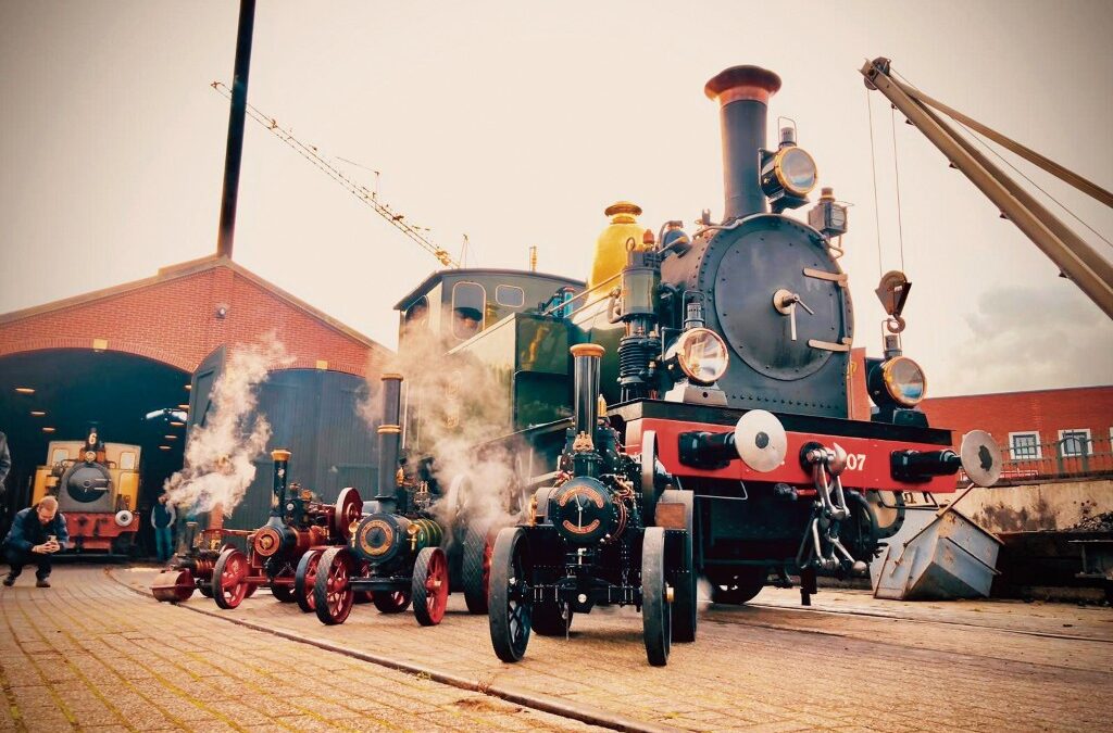 NAJAARSSTOOMDAGEN BIJ MUSEUM BUURTSPOORWEG