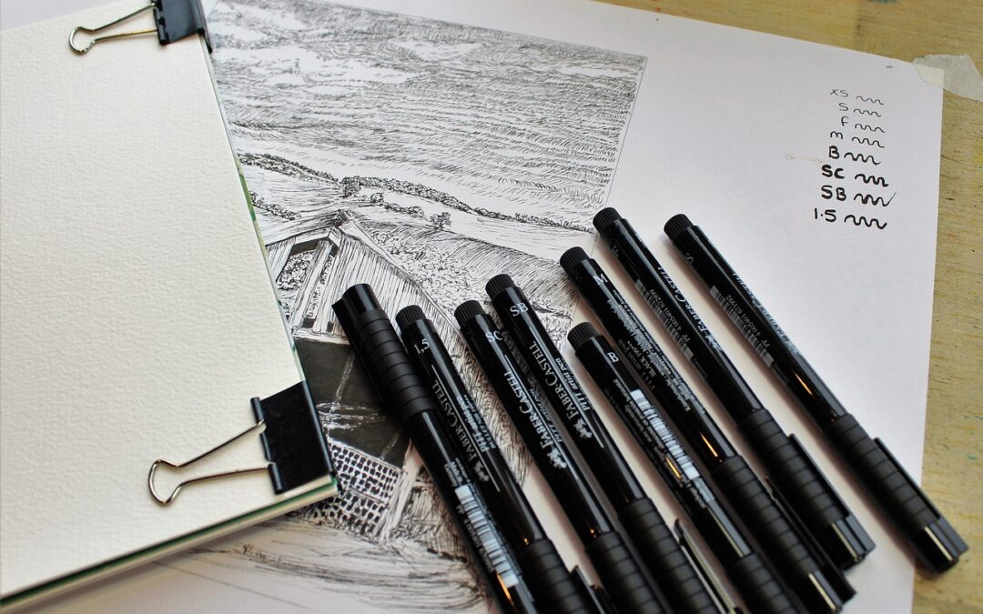 Nieuwe cursus ‘Landschap tekenen’ bij Kaliber: ontdek jouw creatieve blik op de wereld